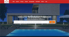 Desktop Screenshot of evolutionproperties.com.au